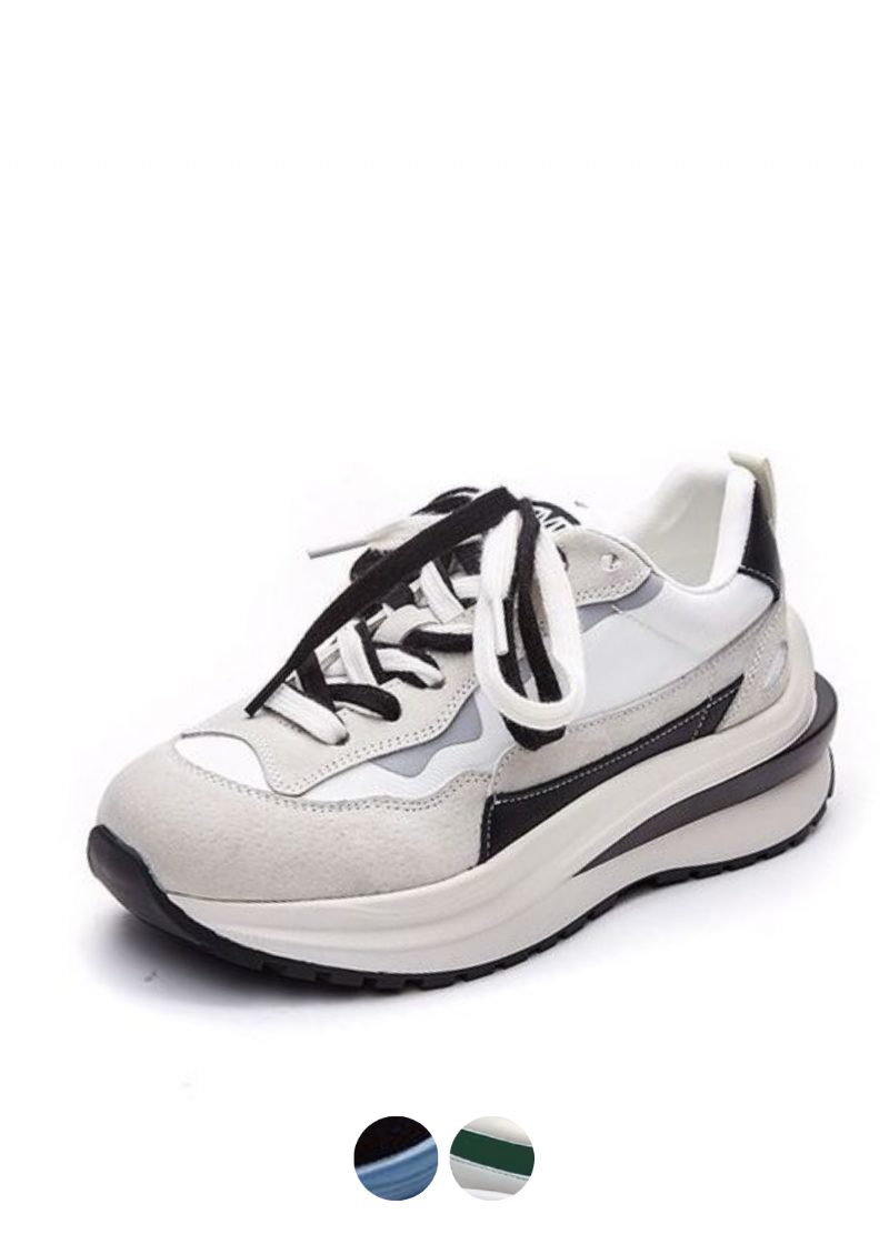 Stærk Sneaker I Læder Til Kvinder