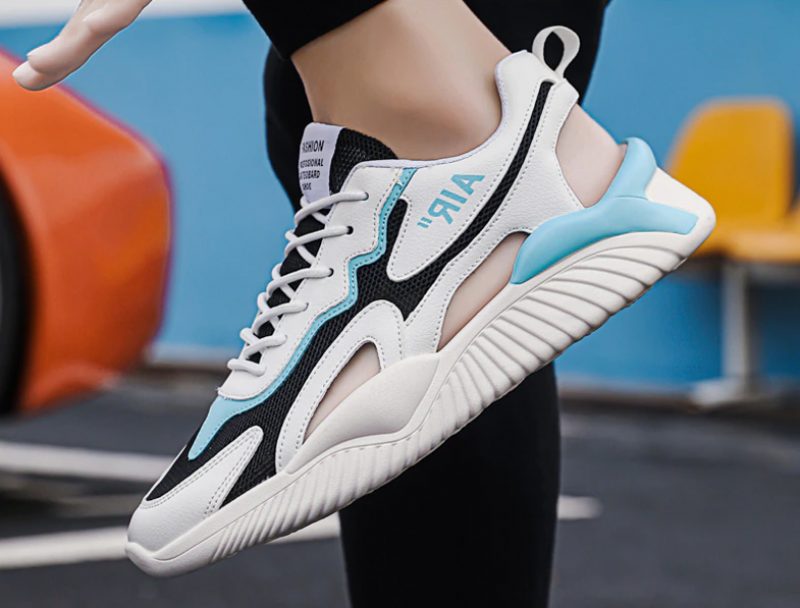 Stamina Atletiske Sneakers Til Mænd - Blå