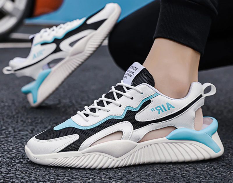 Stamina Atletiske Sneakers Til Mænd - Blå