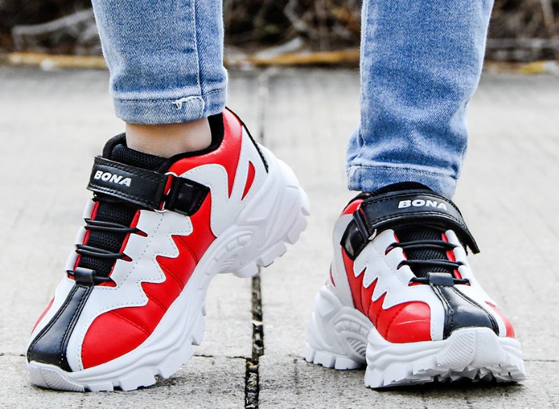 Stanford Modesneaker Til Drenges - Rød