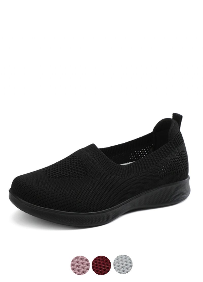 Stela Slip-on Sorte Sko Til Kvinder
