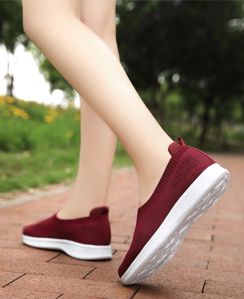 Stela Slip-on Sorte Sko Til Kvinder - Sort