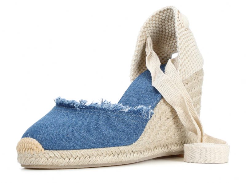 Stella Wedges-sko Til Kvinder - 9CM Mørk denim