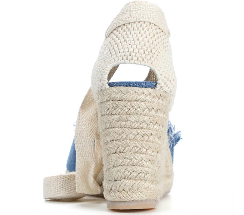 Stella Wedges-sko Til Kvinder - 9CM Mørk denim