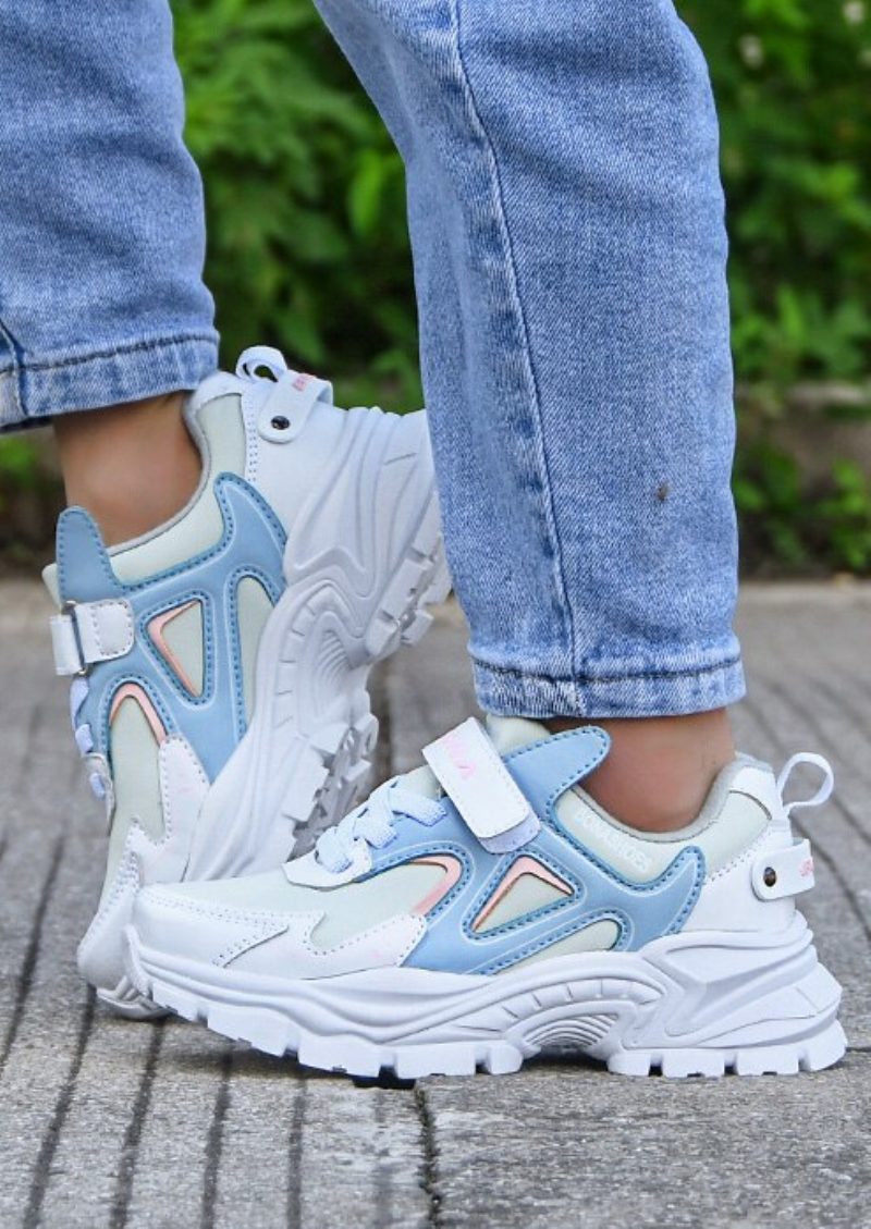 Steve Unisex Børnesneaker - Hvid