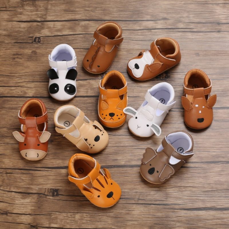 Suarez Unisex Afslappet Børnesandaler - Kaffe