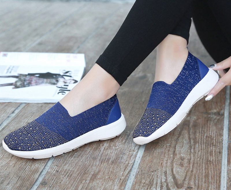 Suly Dame Loafers Sko - Vinrød rød