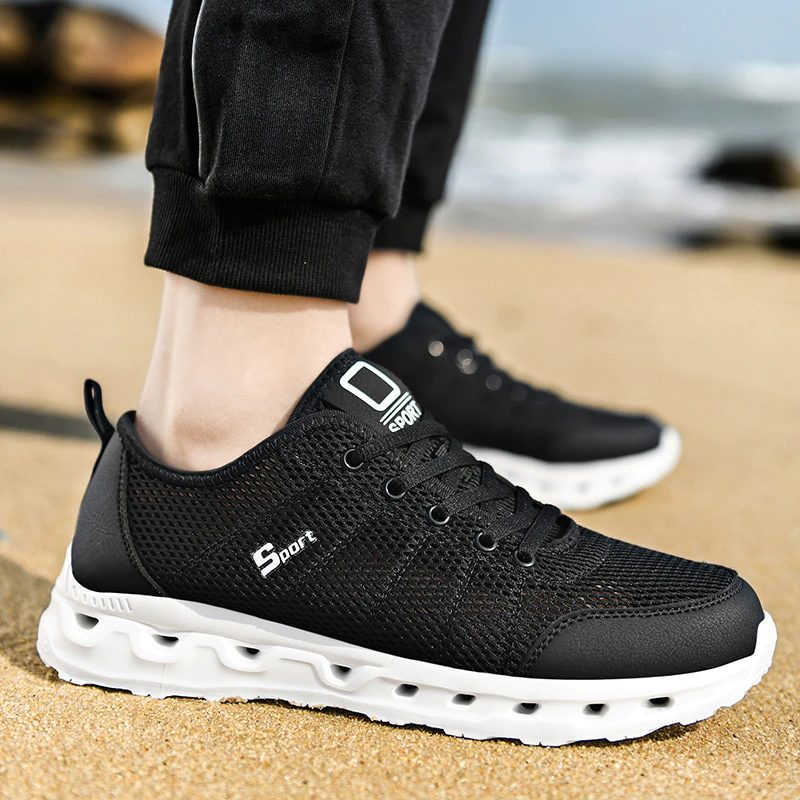 Sun Fashion Sneakers Til Mænd - Sort