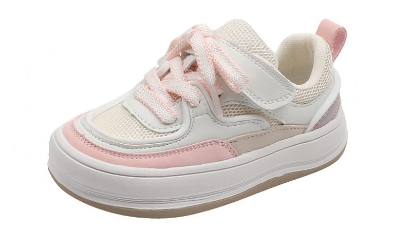 Sybill Unisex Afslappet Sneaker Til Børn - Pink
