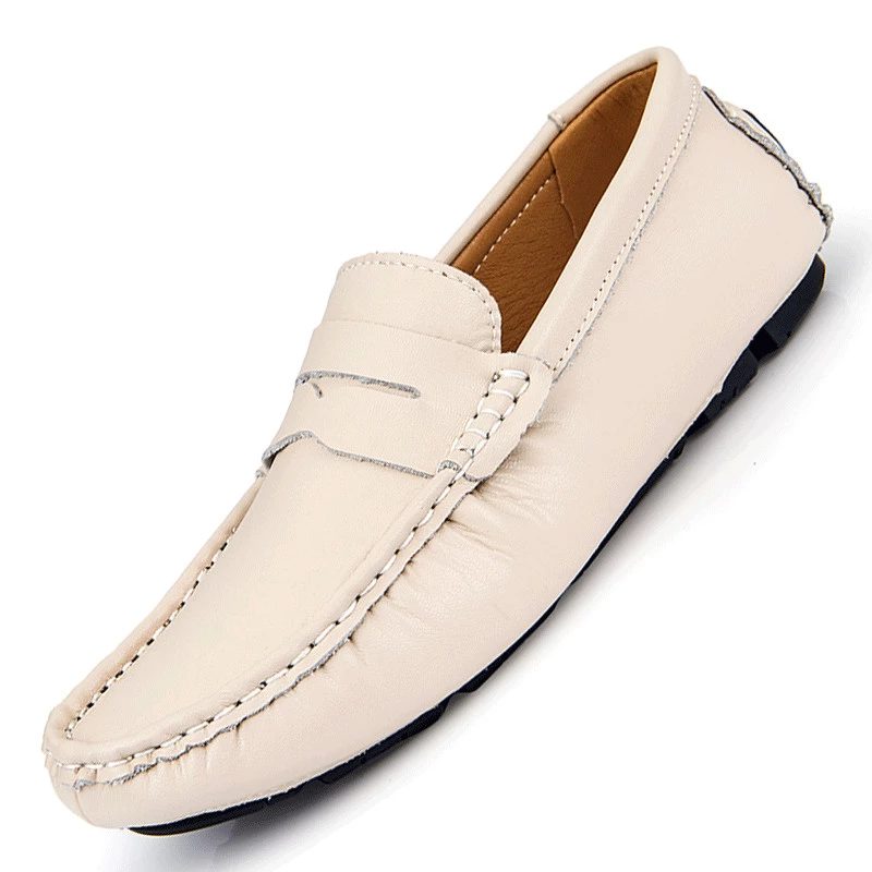 Tagliafico Loafers Dress Sko Til Mænd - Hvid