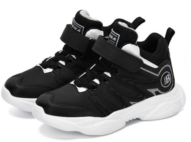 Tanji High Top Sneaker Til Drenge - Oliven