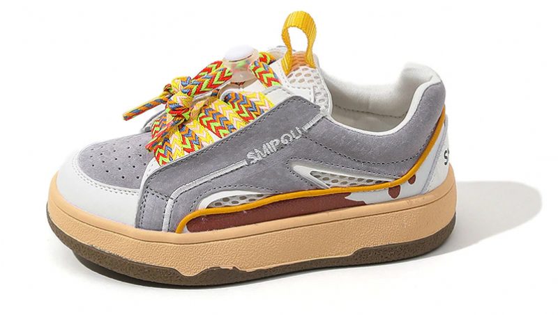 Targerian Unisex Afslappet Sneaker Til Børn - Grå