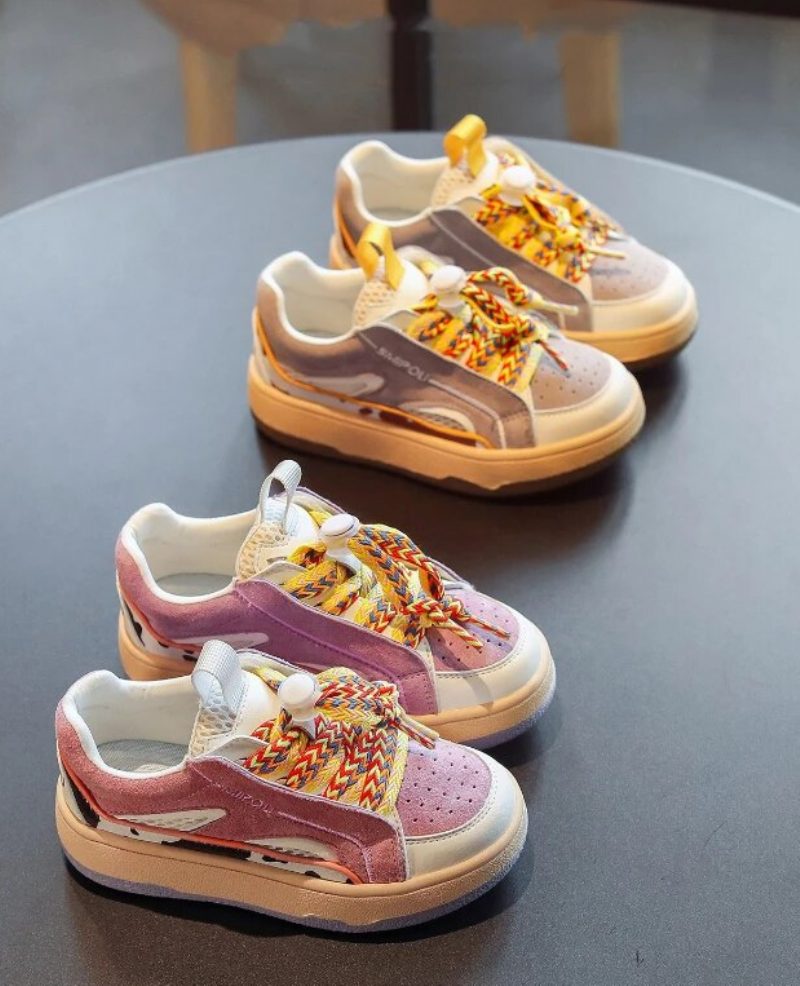 Targerian Unisex Afslappet Sneaker Til Børn - Grå
