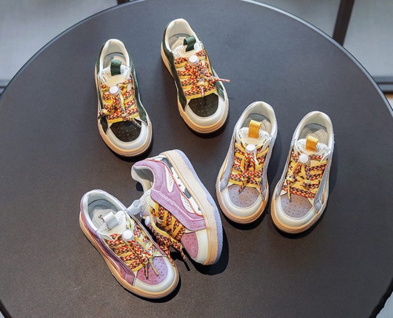 Targerian Unisex Afslappet Sneaker Til Børn - Grå