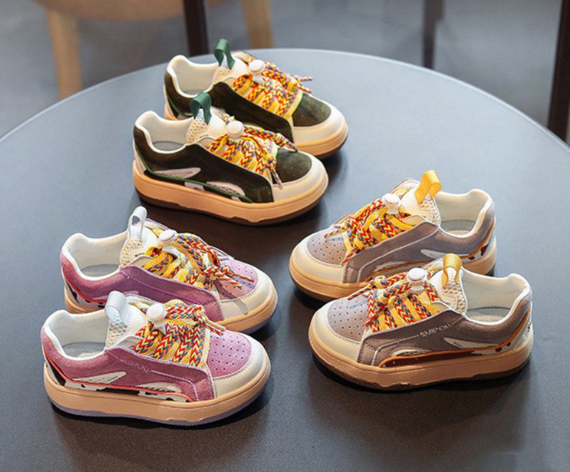Targerian Unisex Afslappet Sneaker Til Børn - Grå