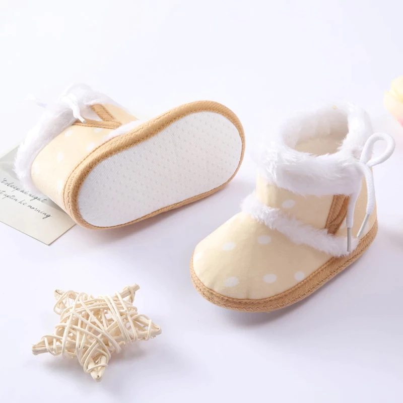 Tarmiel Baby Drenges Varme Støvle - Beige