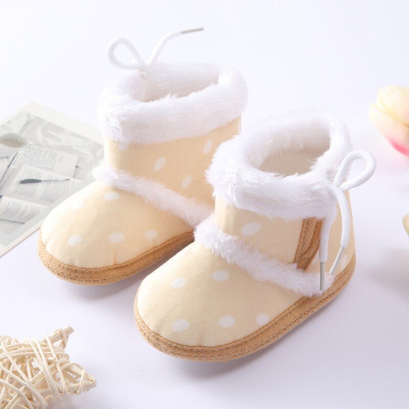 Tarmiel Baby Drenges Varme Støvle - Beige