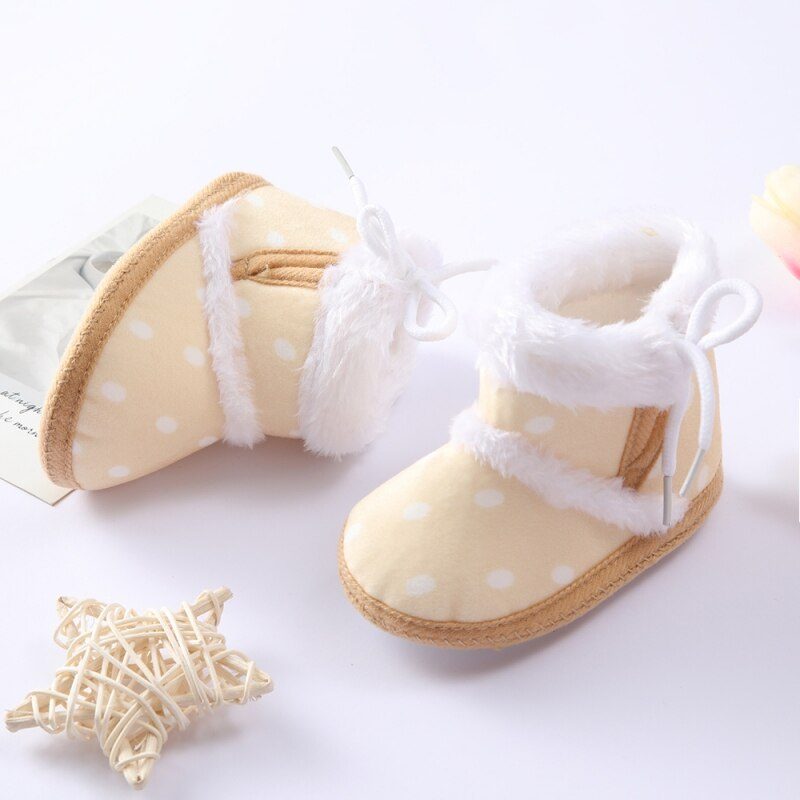 Tarmiel Baby Drenges Varme Støvle - Beige