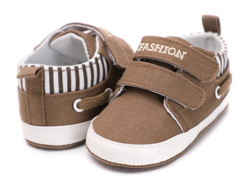 Telles Baby Modesneaker Til Drenge - Kaffe