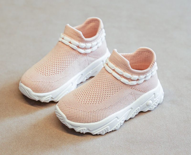 Tellez Unisex Afslappede Sneakers Til Børn - Beige