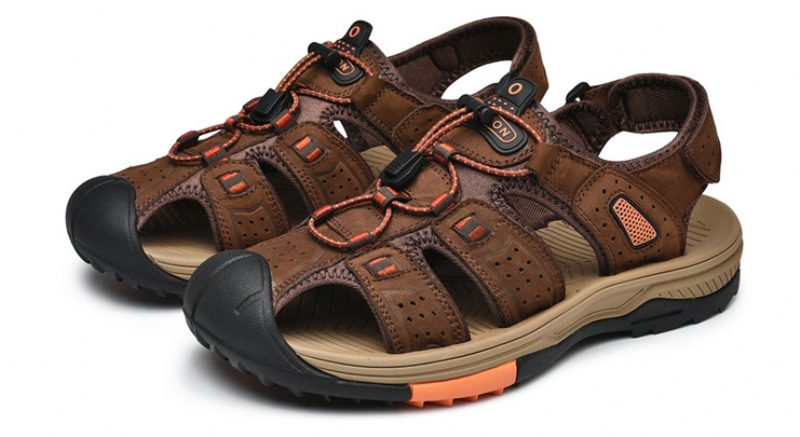 Telly Mænds Sandal - Khaki