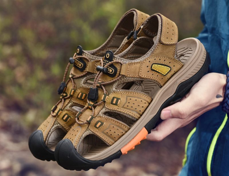 Telly Mænds Sandal - Khaki