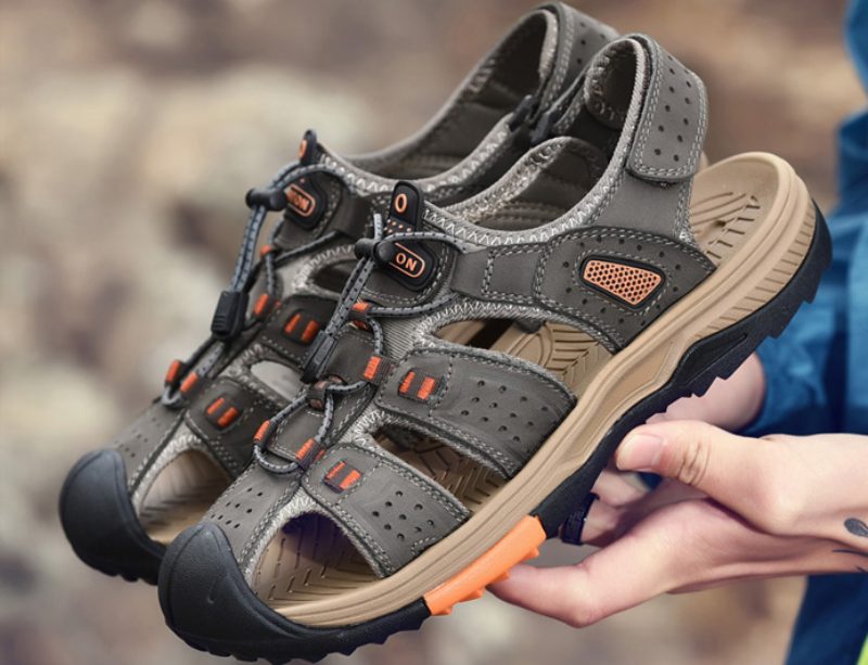 Telly Mænds Sandal - Khaki