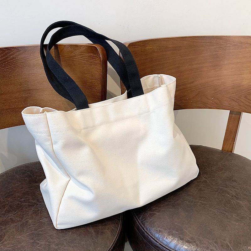 Telly Stor Skuldertaske Til Kvinder - Beige