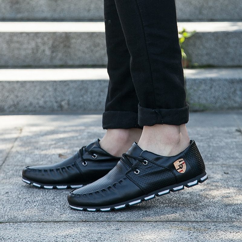 Teodoro Loafers Fritidssko Til Mænd - Sort