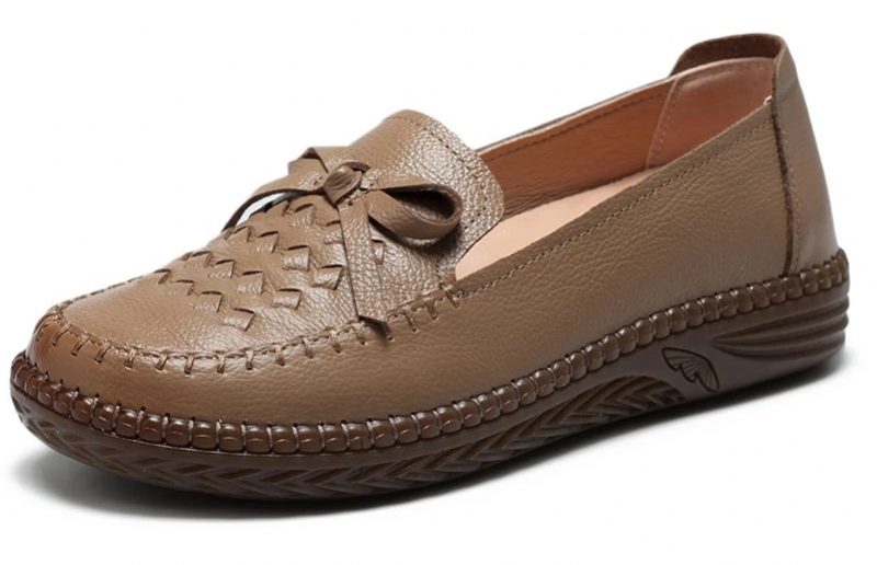 Thalia Loafer Sko Til Kvinder - Khaki