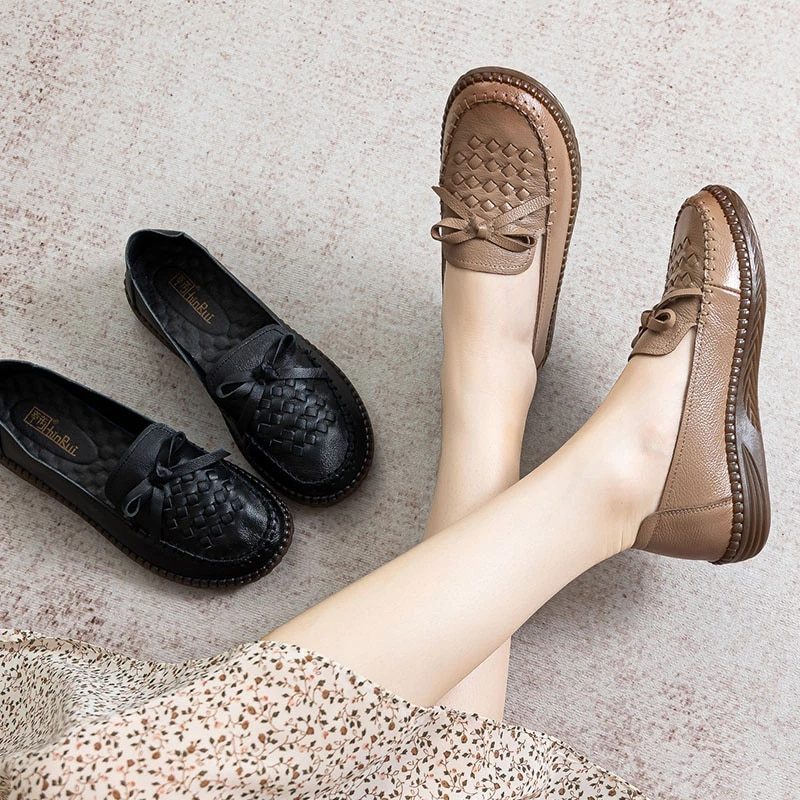 Thalia Loafer Sko Til Kvinder - Khaki