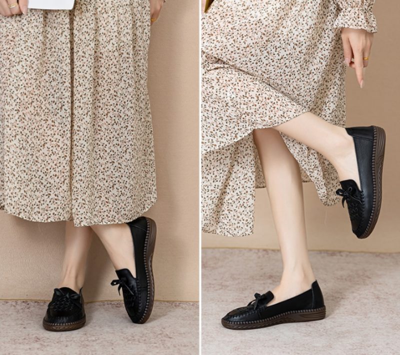 Thalia Loafer Sko Til Kvinder - Khaki