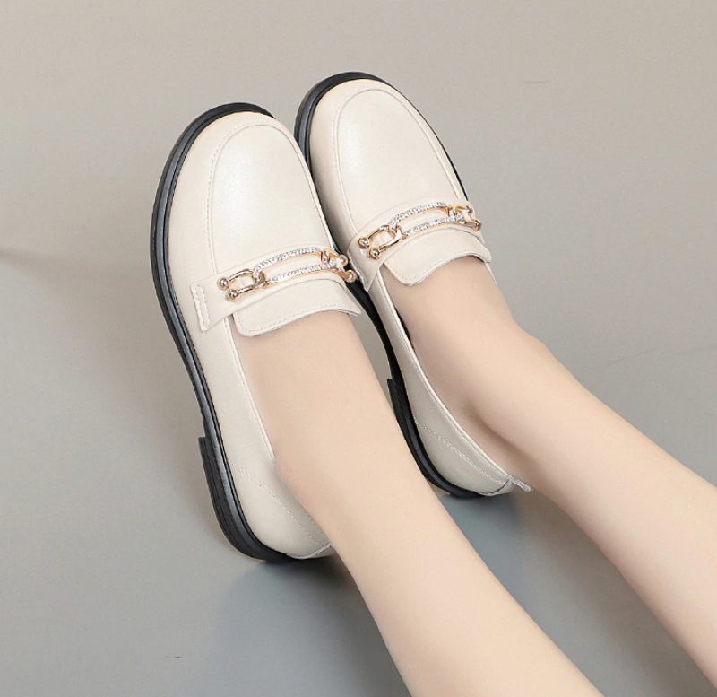 Thalia Loafer Sko Til Kvinder - Beige