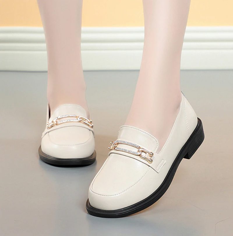 Thalia Loafer Sko Til Kvinder - Beige