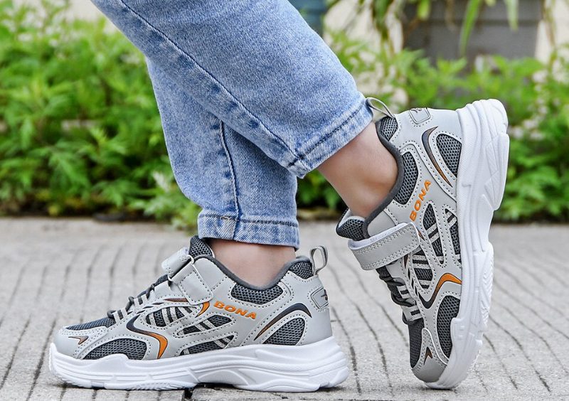 Theo Modesneaker Til Drenge - Grå
