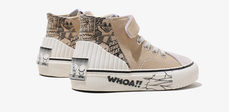 Thiago High Top Sneaker Til Drenge - Gul