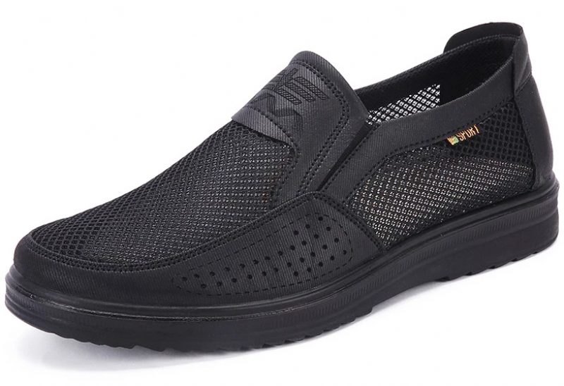 Thomas Slip-ons Sommersko Til Mænd - Sort