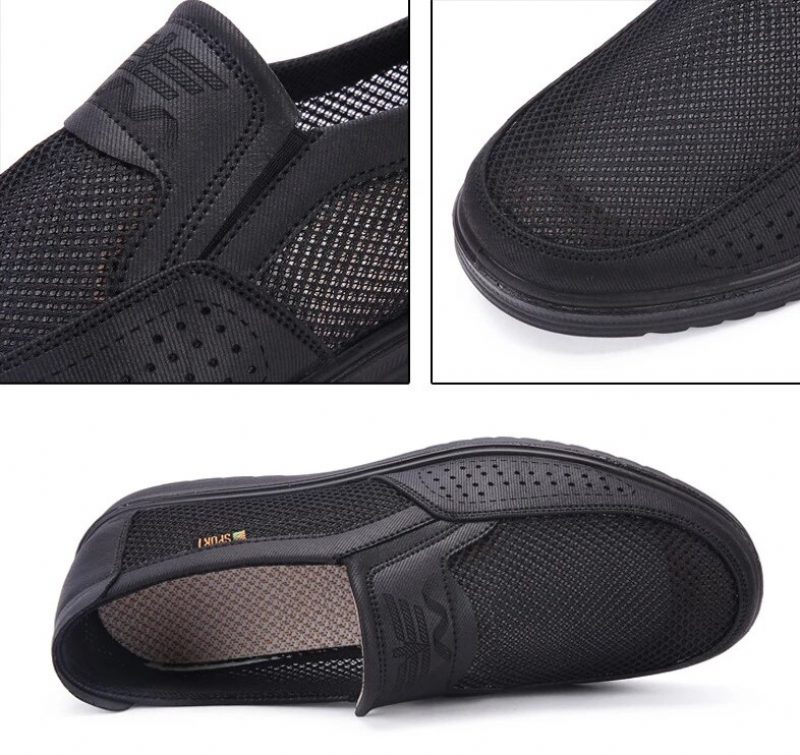 Thomas Slip-ons Sommersko Til Mænd - Sort