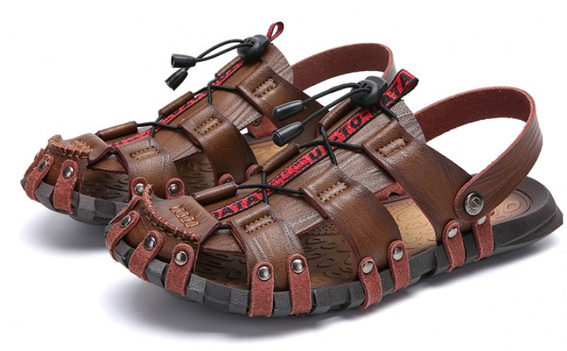 Thomas Udendørs Sandal Til Mænd - Brun