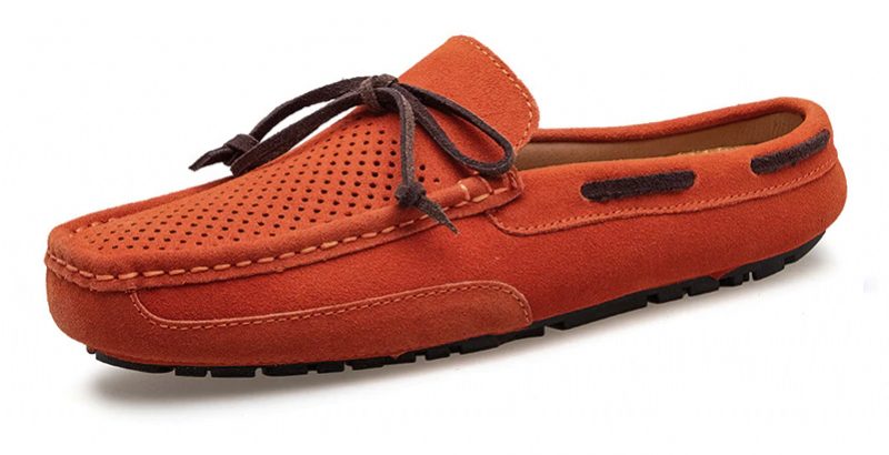 Timber Loafers Fritidssko Til Mænd - Orange