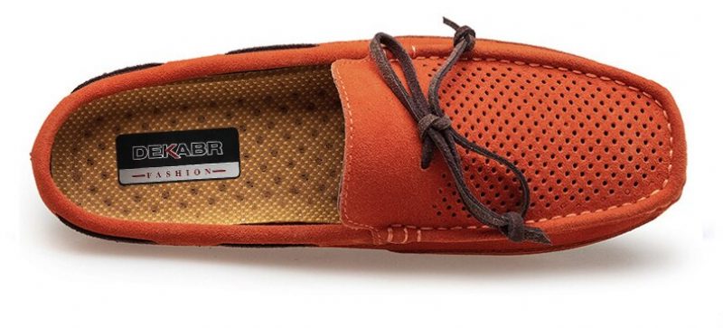 Timber Loafers Fritidssko Til Mænd - Orange
