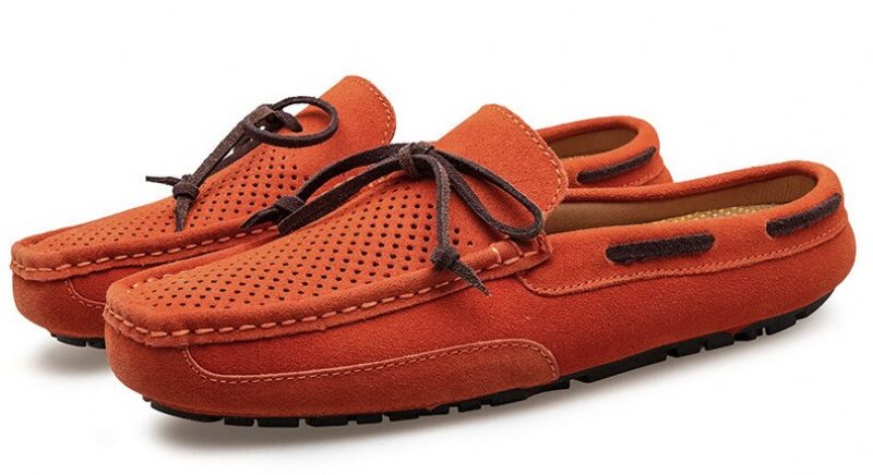 Timber Loafers Fritidssko Til Mænd - Orange