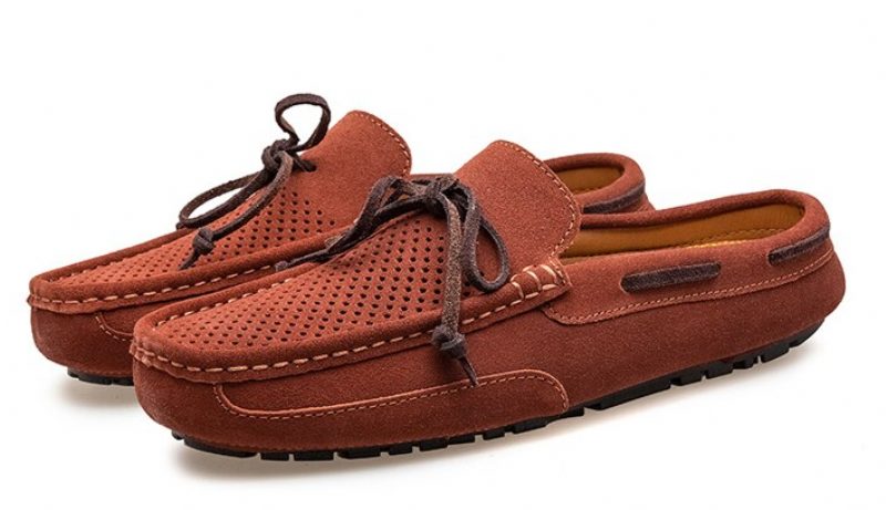 Timber Loafers Fritidssko Til Mænd - Orange