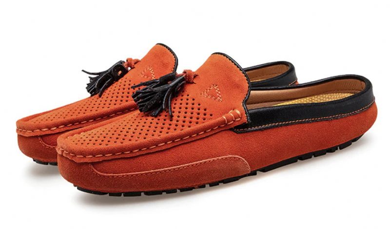 Timber Loafers Fritidssko Til Mænd - Orange