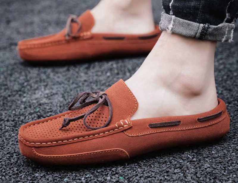 Timber Loafers Fritidssko Til Mænd - Orange