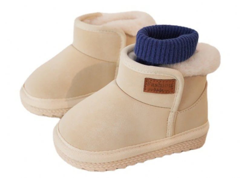 Timmy Baby Drenge Snestøvle - Beige Pels