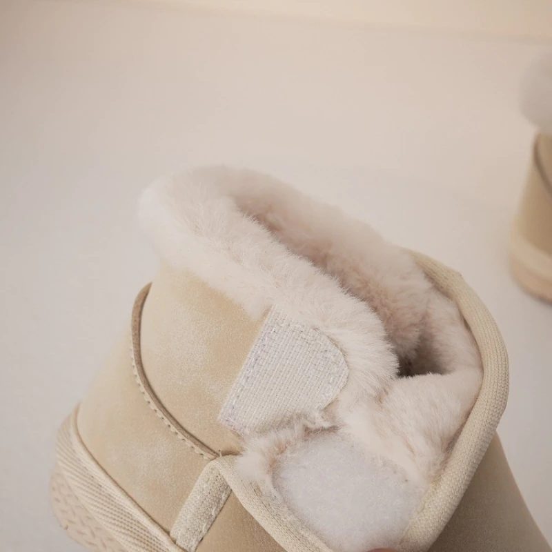 Timmy Baby Drenge Snestøvle - Beige Pels