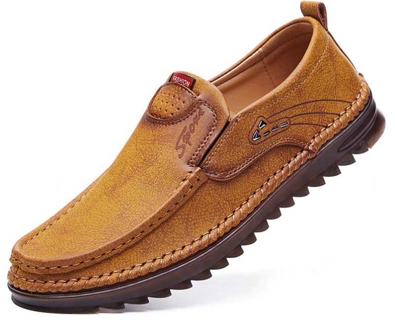 Timon Loafers Fritidssko Til Mænd - Gul