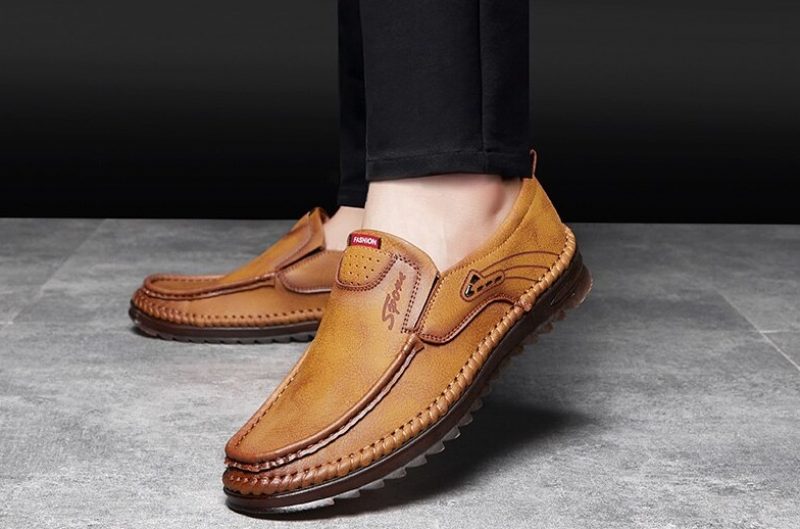 Timon Loafers Fritidssko Til Mænd - Gul