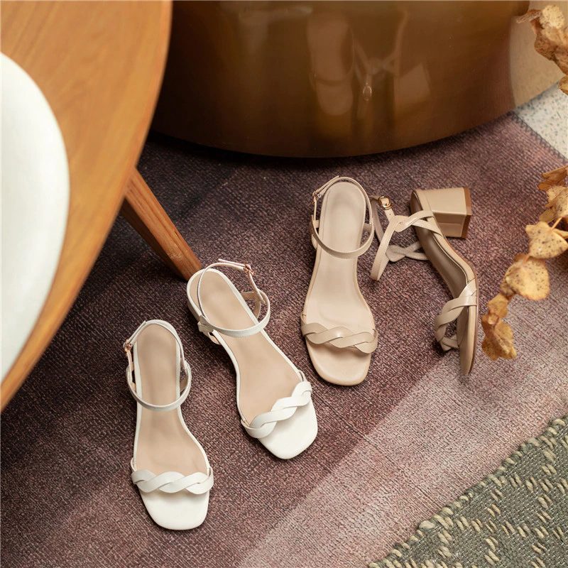 Tina Damesandaler - Beige